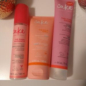 Cake hair products